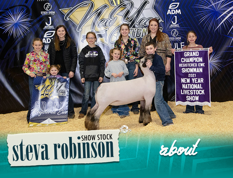 Steva Robinson Show Stock